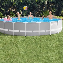 Piscina desmontable Prisma Frame circular 457x84 con depuradora Intex 26728NP