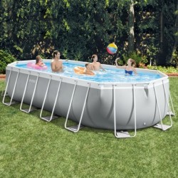 Piscina desmontable Prisma Frame circular 457x84 con depuradora Intex 26728NP