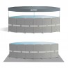 Piscina desmontable redonda Ultra Frame 427x107 con depuradora Intex 26310NP