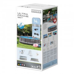 Piscina desmontable redonda Ultra Frame 427x107 con depuradora Intex 26310NP