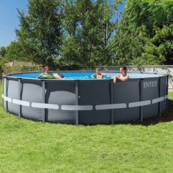 Piscina desmontable redonda Ultra Frame 427x107 con depuradora Intex 26310NP