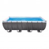 Piscina desmontable Ultra Frame rectangular 549x274x132 con depuradora Intex 26352NP