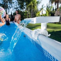 Cascada de agua con LED de colores Intex