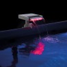 Cascada de agua con LED de colores Intex