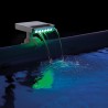Cascada de agua con LED de colores Intex