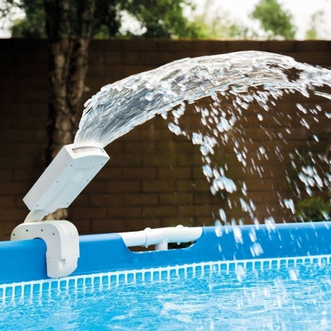 Fuente LED multi-color Intex para piscina