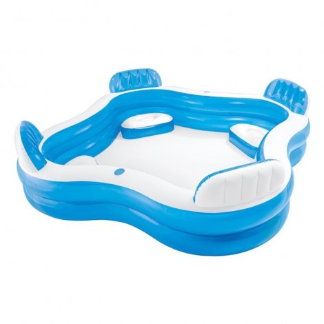 Piscina hinchable Intex con asientos 229x229x66 56475NP