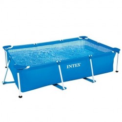 Piscina desmontable tubular Small Frame rectangular  450x220x84 Intex 28273NP