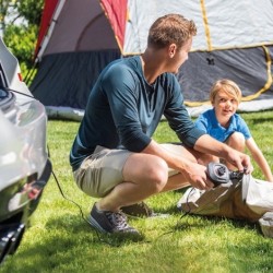 Inflador eléctrico Intex quick-fill con adaptador de coche