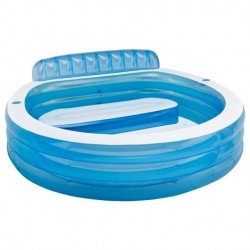 Piscinas hinchable redonda con asiento 224X216X76  Intex 57190NP