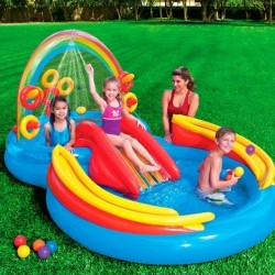 Centro de juegos hinchable Ocean Play con tobogán Intex 57454NP