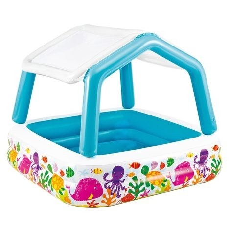 Piscinas hinchable redonda con asiento 224X216X76  Intex 57190NP