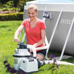 Depuradora de arena Intex 10.500 l/h 14" 0,6 hp 26648