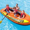 Barca hinchable Explorer Pro300 Intex con remos e hinchador