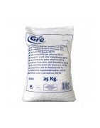 Sal, Arena (Silex) y Vidrio Filtrante